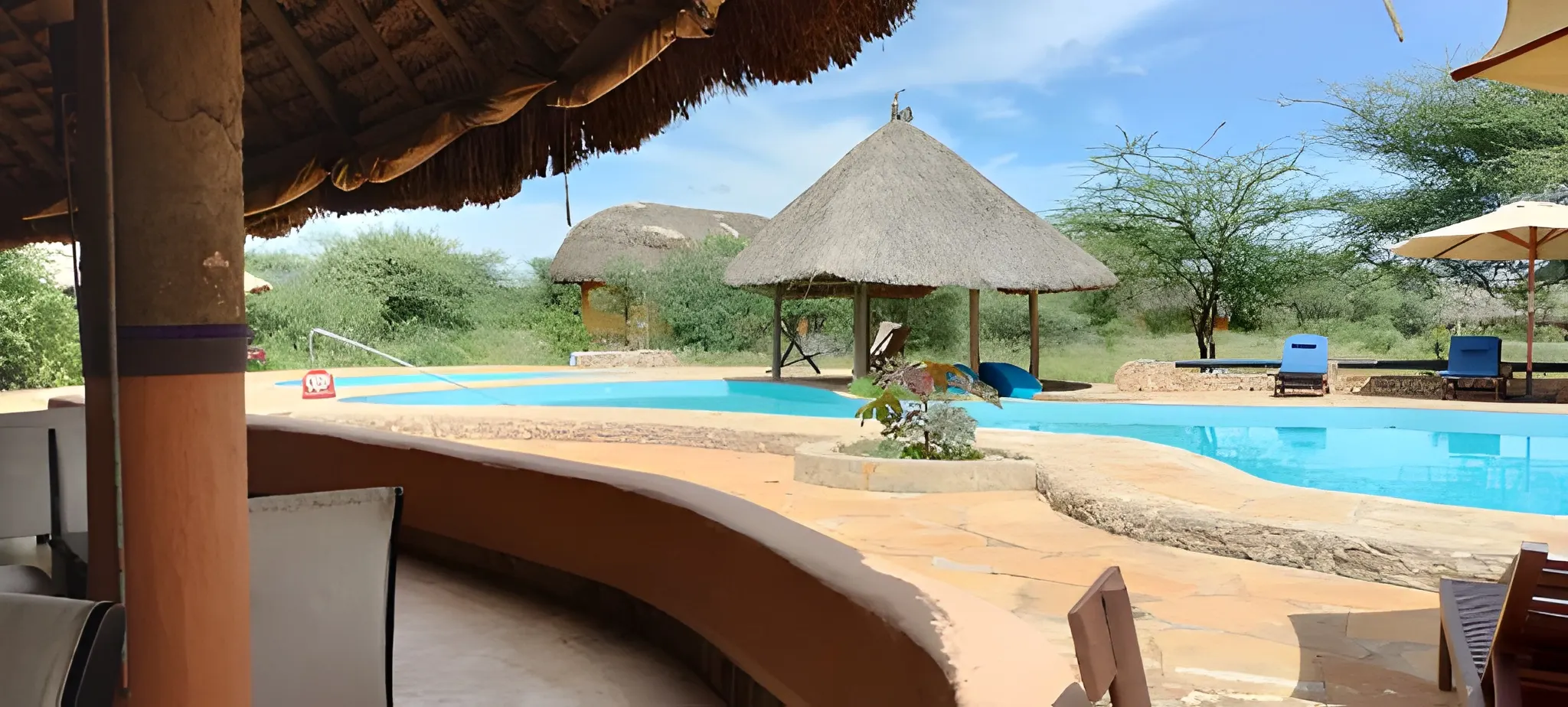 Waterhole at Samburu Sopa Lodge